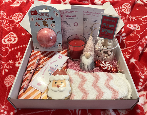 Candy Cane Holiday Box