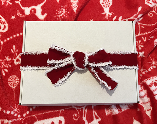 Candy Cane Holiday Box